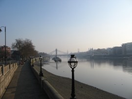 Chelsea Embankment, nr Battersea Bridge