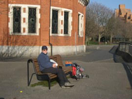 Lunch stop in Kemp Park