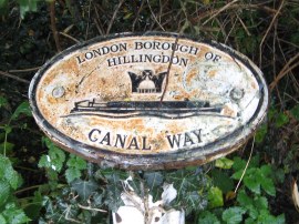 London Borough Boundary Marker