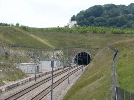 Crossing the Channel Tunnel Rail Link
