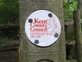 Centenary Walk Way Marker