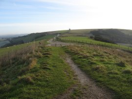 View over Inkpen Hill