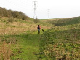 Heading up from the A34