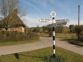 Road Junction in Abbotstone