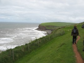 Cliff top path from St Bees