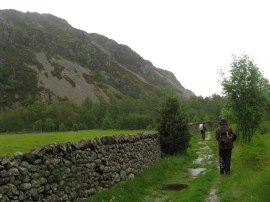 Path round Ennerdale Water