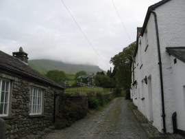 Start of the path to Hause Gap