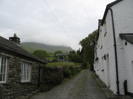 Start of the path to Hause Gap