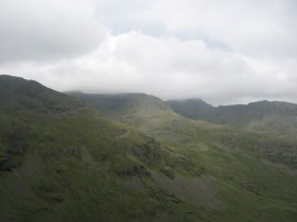 View over to Striding Edge