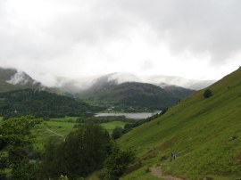 View back towards Ullswater