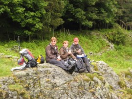 Lunch Stop overlooking Haweswater