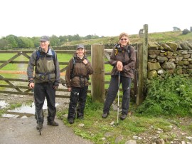 End point of day 5 by Rosgill Bridge