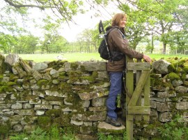 A rather narrow kissing gate