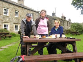 Tea and cake in Keld