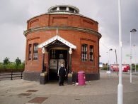 Woolwich Foot Tunnel - North entrance