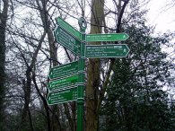 Signpost, Beckenham Place Park