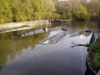 Weir by Osterley Lock