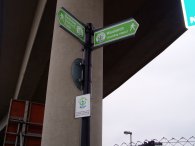 Signpost, Gallions Reach