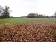 Fields over rail tunnel