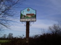 Bayford village sign