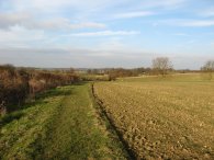 Looking back towards Church End