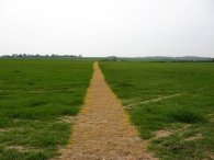 Heading towards Almshoe Bury