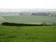 View towards Almshoe Bury