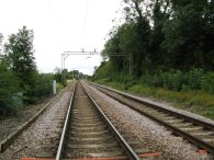 Railway Crossing, nr St Margarets