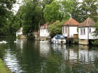 Summerhouses, River Lea at Ware