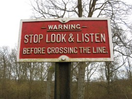 Warning sign