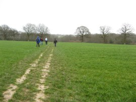 Path nr Forstal Farm