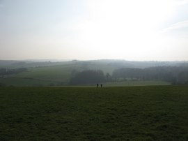 Looking back over where we had walked