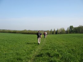 Heading towards Romford Road