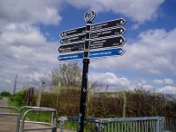 Loop fingerpost