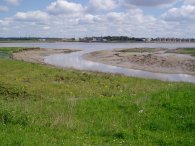 Dartford Creek joins the Thames