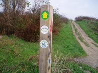 London Loop Way marker