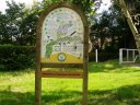 Loop sign at Hilly Fields