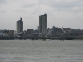 View towards Erith