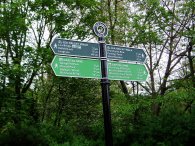 Lea Valley walk signpost