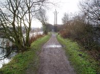 Lea Valley Walk path nr Cheshunt