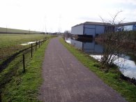 River Lea by the King George's Resevoir