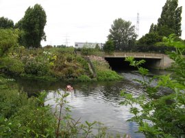 River Lea, from Hackney Marshes