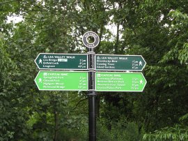 Way Marker, Old Ford Lock