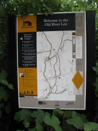 River Lea Information Board