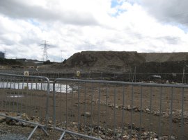 Site of the Aquatics Centre