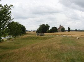 Approaching St Rumwold's Church