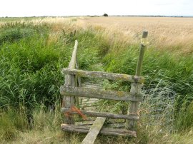 Footbridge nr Dymchurch