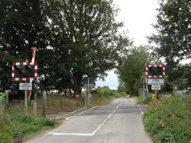 Level Crossing nr Warehorne