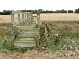 Old and new footbridges