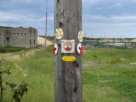 Saxon Shore Way Marker